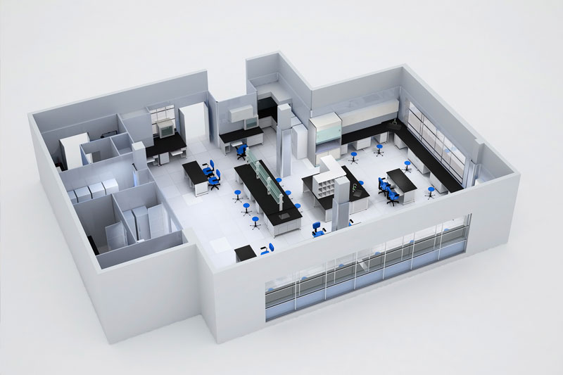 實(shí)驗室平面設計